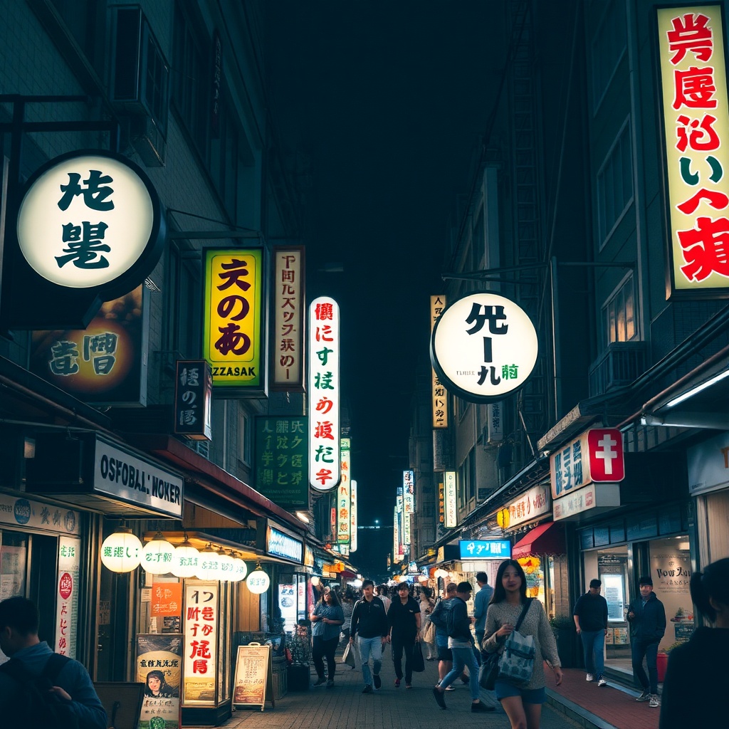 親不孝通りエリア